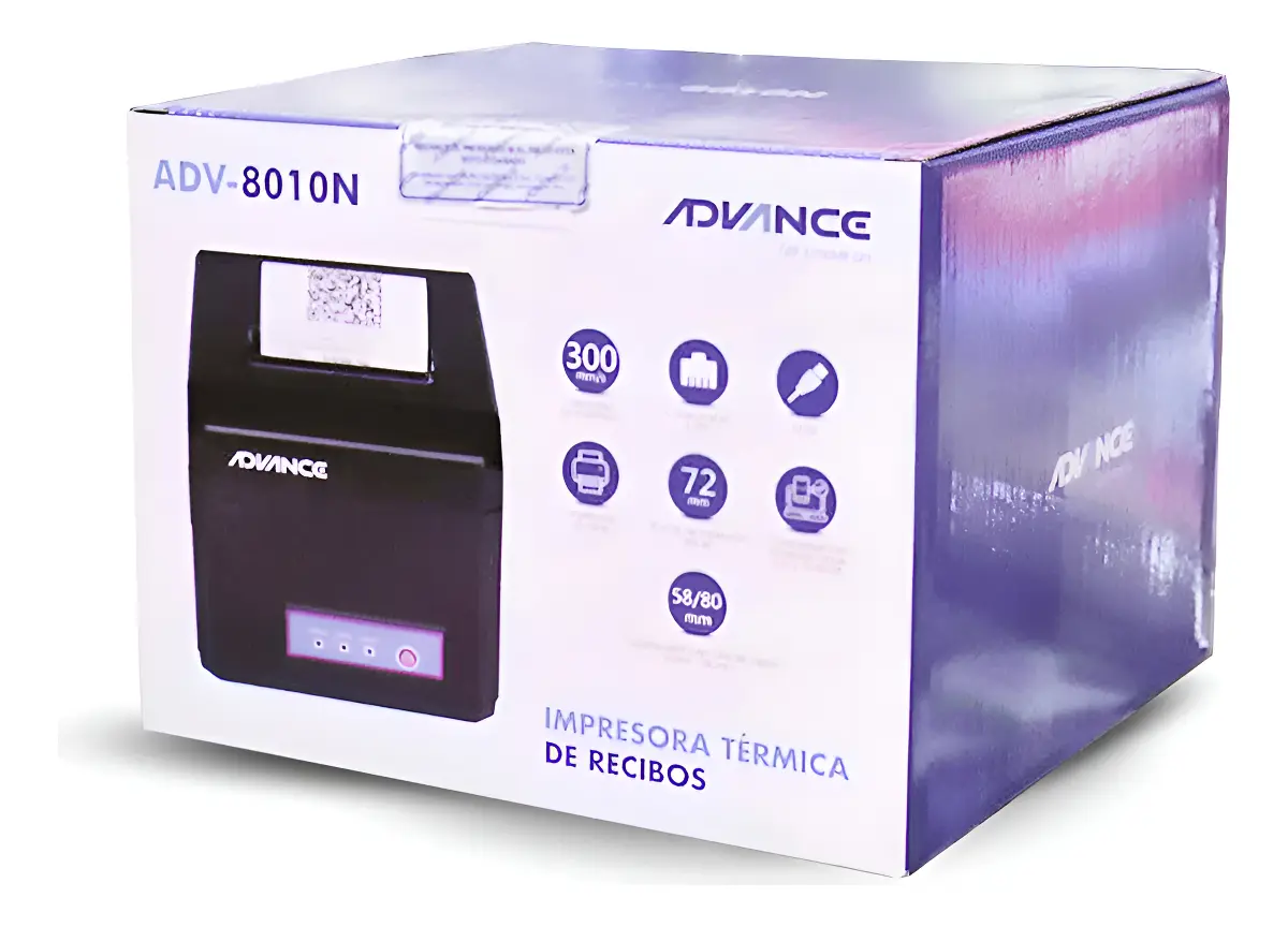 Impresora térmica advance ADV-8010N