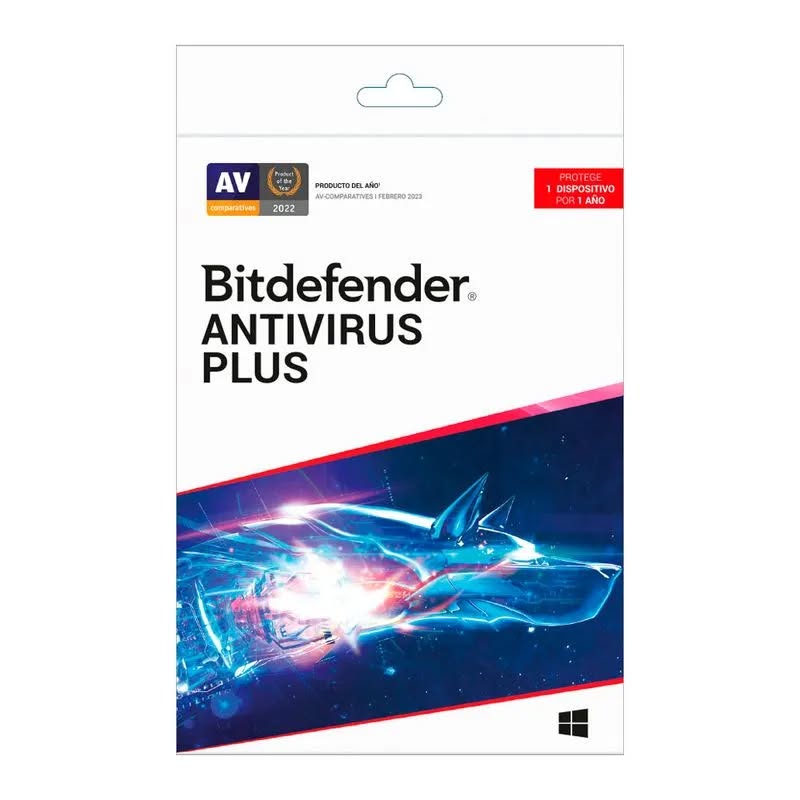Antivirus Plus Bitdefender 12Meses 1PC